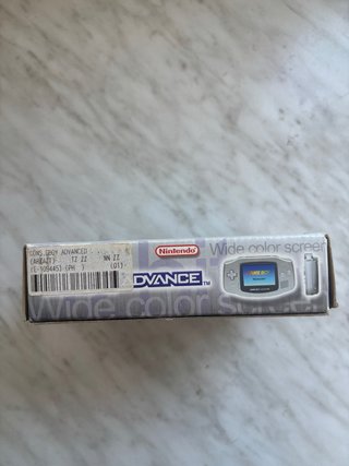 Nintendo Game Boy Advance Edición Platino