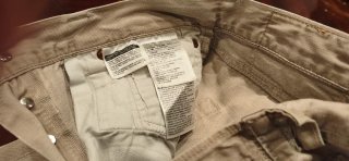 PANTALÓN LEVI'S 501 BEIGE LAVADO A LA PIEDRA, W32.