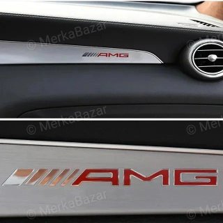 2 x Emblema Logo AMG para Mercedes Benz adhesivo