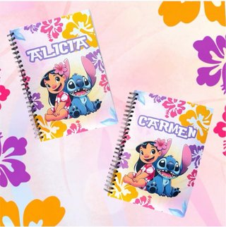 Libretas personalizadas Lilo & Stitch