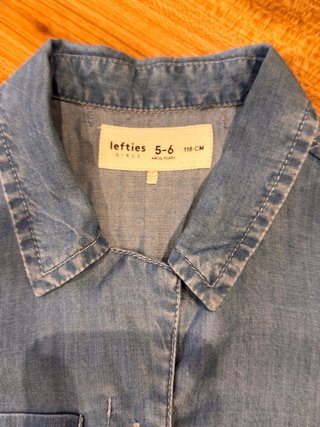Lote 7 camisetas de manga corta niña T. 5/6 años