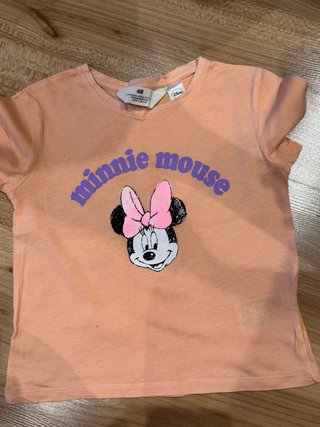 Lote 7 camisetas de manga corta niña T. 5/6 años