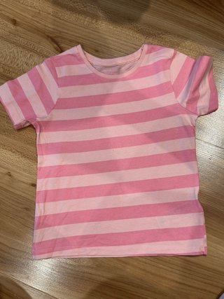 Lote 7 camisetas de manga corta niña T. 5/6 años