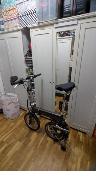 Bicicleta Eléctrica Plegable Flebi 2.0 Supra