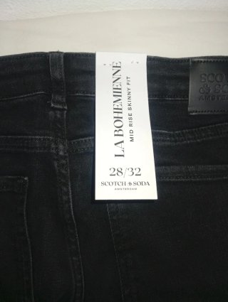 Pantalón Scotch & Soda Negro