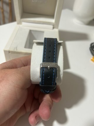 Reloj LOTUS juvenil azul y plateado