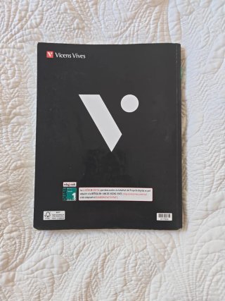Libro escolar de Vicens Vives. Filosofía