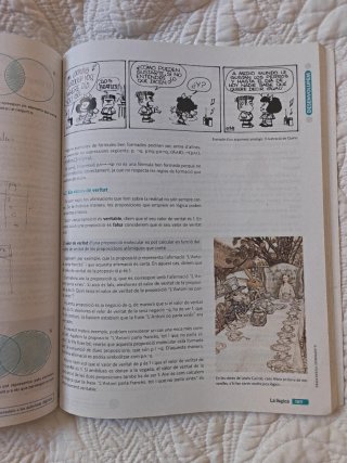 Libro escolar de Vicens Vives. Filosofía