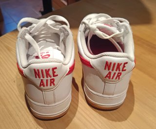 Nike Air Force 1 Blancas Rojas