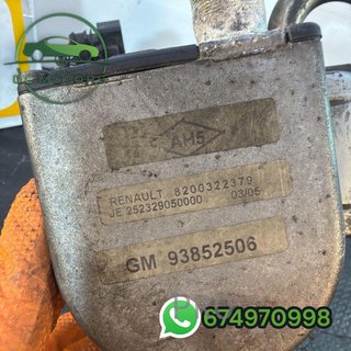 93852506 centralita calefacción estática Renault trafic II 2.5dci 140cv G9U