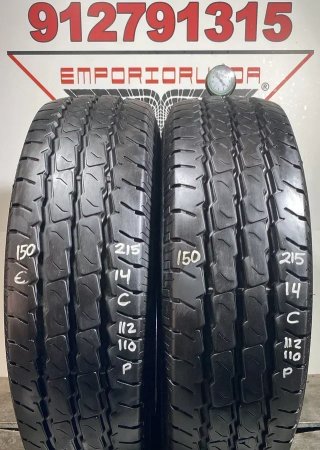 215 80 14C P CONTINENTAL RUEDA AL 90% VIDA UTIL