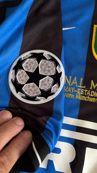Camiseta Inter 2010 Nike Final Madrid.