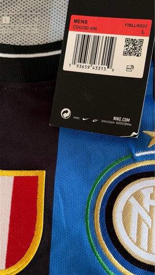 Camiseta Inter 2010 Nike Final Madrid.