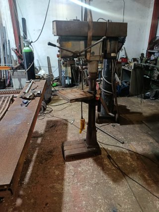 Taladro de columna trifásico 380V