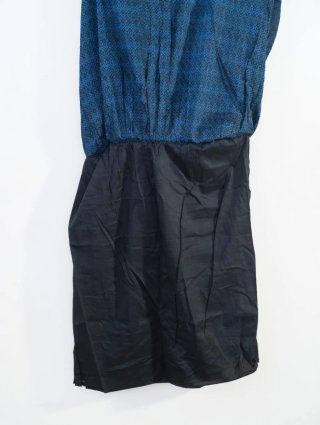 Vestido Boho Étnico Azul