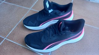 Zapatillas Puma Running Mujer Negras Rosas