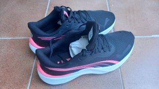 Zapatillas Puma Running Mujer Negras Rosas