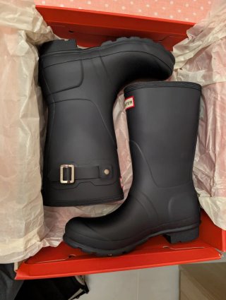 Botas de agua Hunter azul marino