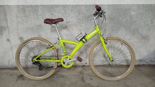 Bicicleta verde