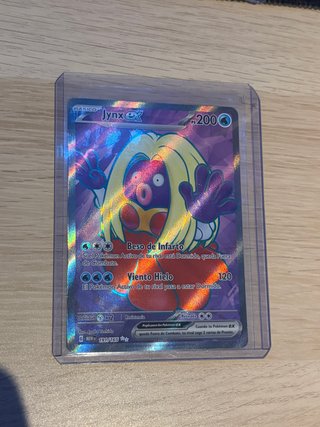 Carta Pokémon Jynx EX 191/165