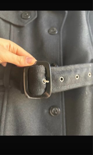 Cappotto nero elegante