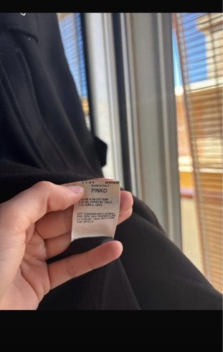 Cappotto nero elegante