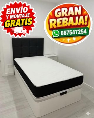 Canape y colchon 90x190 105x190 135x190 150x190