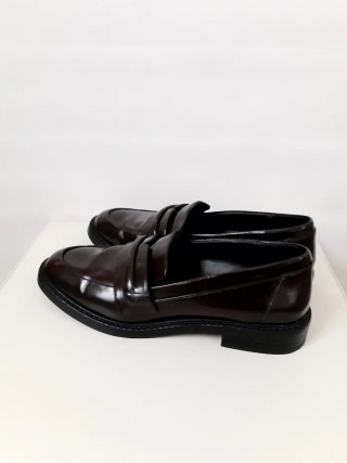 Mocasines Zara Marrón Charol
