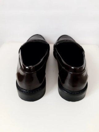 Mocasines Zara Marrón Charol