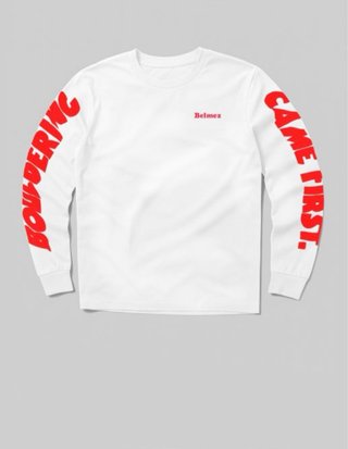Camiseta Belmez manga larga blanca