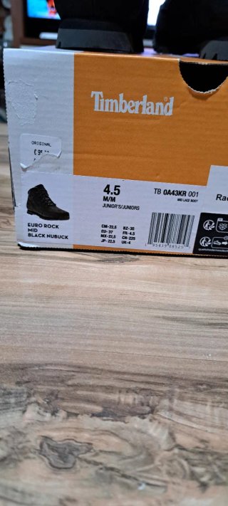 Scarponcini Timberland Junior Neri