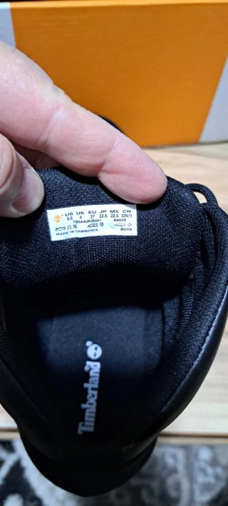 Scarponcini Timberland Junior Neri