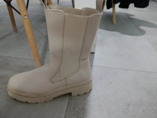 Botas Beige Talla 41