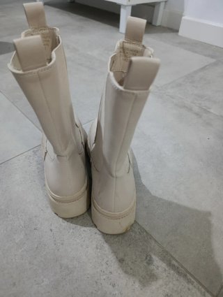 Botas Beige Talla 41
