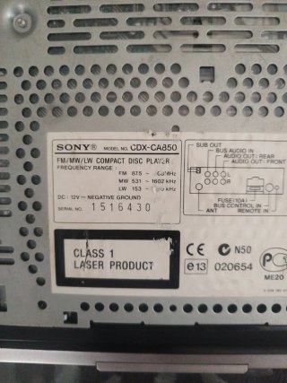 Sony ca850