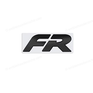Emblema Logo FR para porton trasero de Seat