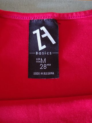 Camiseta tirantes roja