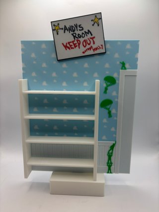 Expositor Bitty Pop Toy Story Andy’s Room