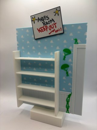Expositor Bitty Pop Toy Story Andy’s Room