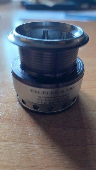 Bobina carrete pesca Daiwa Exceler-S 1000