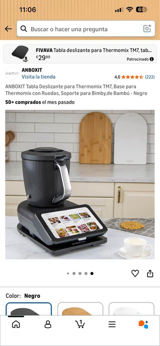 ANBOXIT Tabla Deslizante Thermomix TM7