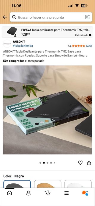 ANBOXIT Tabla Deslizante Thermomix TM7