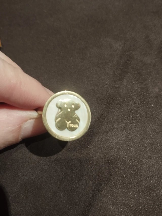 Lote 5 Joyas  inspiradas Ositos Tous Dorados