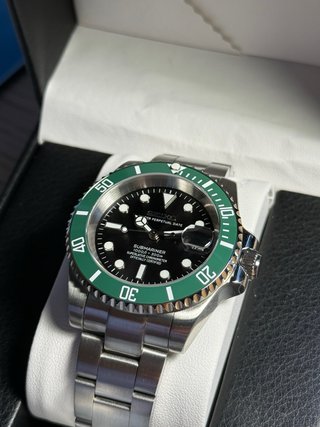 Seiko Mod Submariner Starbucks 40mm