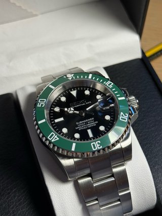 Seiko Mod Submariner Starbucks 40mm