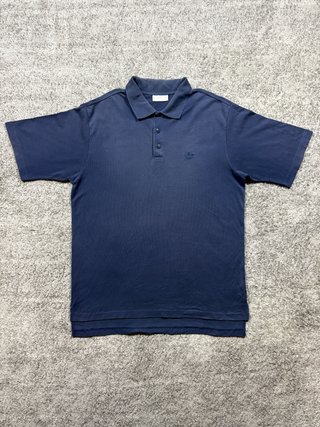 Adidas polo vintage azul marino XL 80s