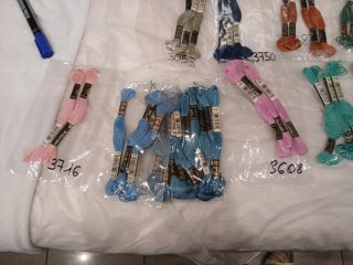 Lote Hilos Bordar DMC