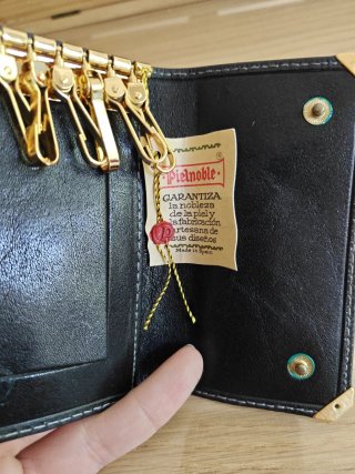 Cartera Piel Noble Negra