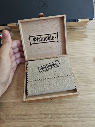 Cartera Piel Noble Negra