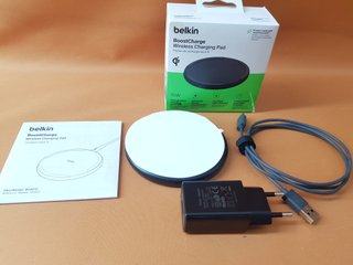 Belkin Cargador Inalámbrico 15W Base Qi